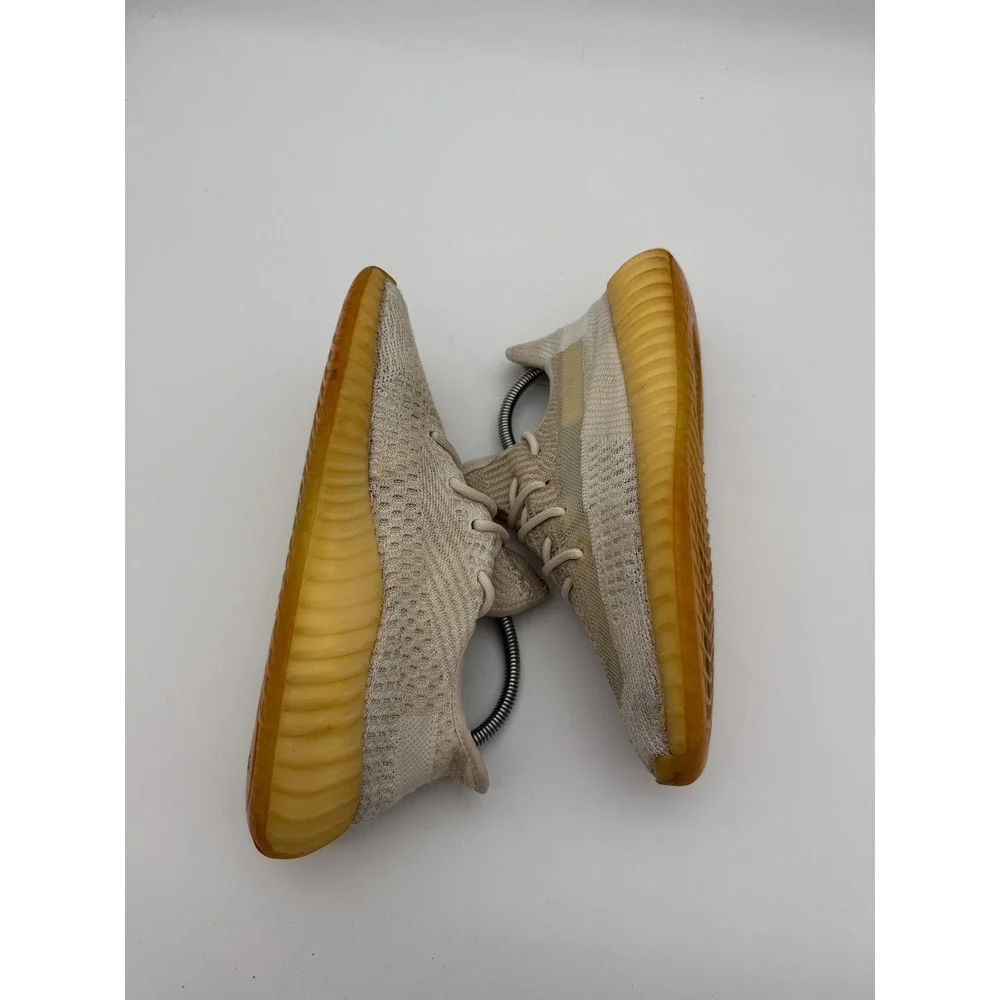 Adidas Yeezy Boost 350 V2 Natural FZ5246 Mens Size 9 Cream Beige Sneakers
